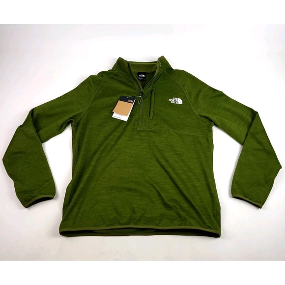 The North Face Other - The North Face Men's Large 1/2 Zip Forest Olive Long Sleep New